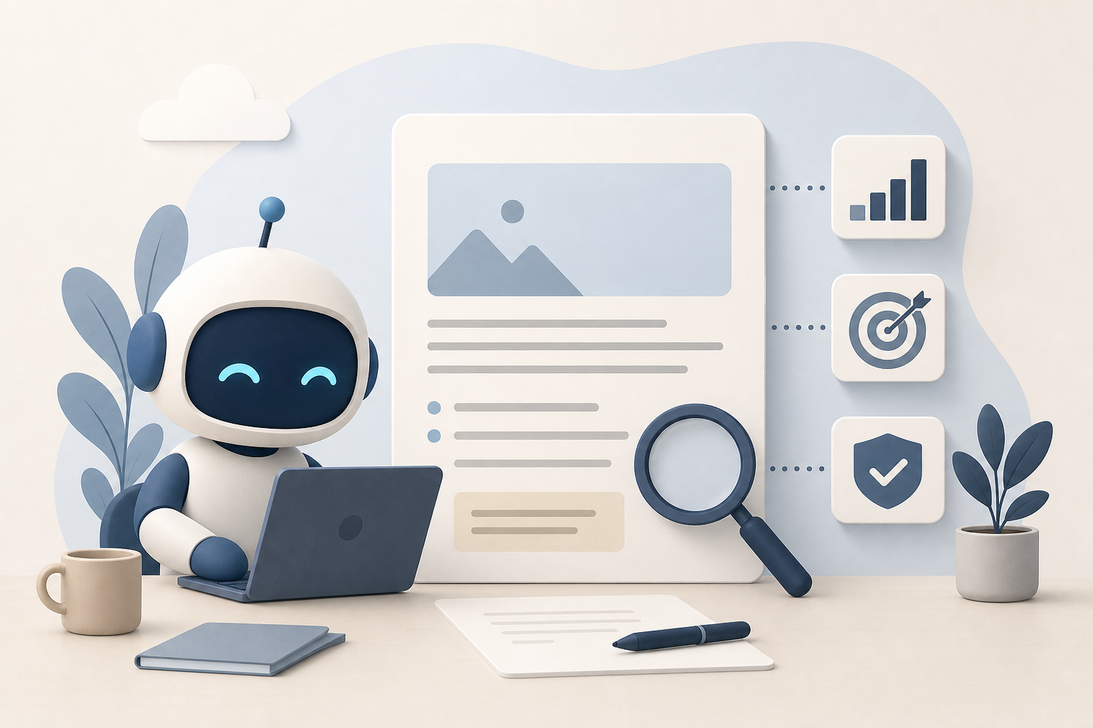 Equipe planejando artigos SEO com foco em conteúdo SEO, tom de voz e consistência editorial