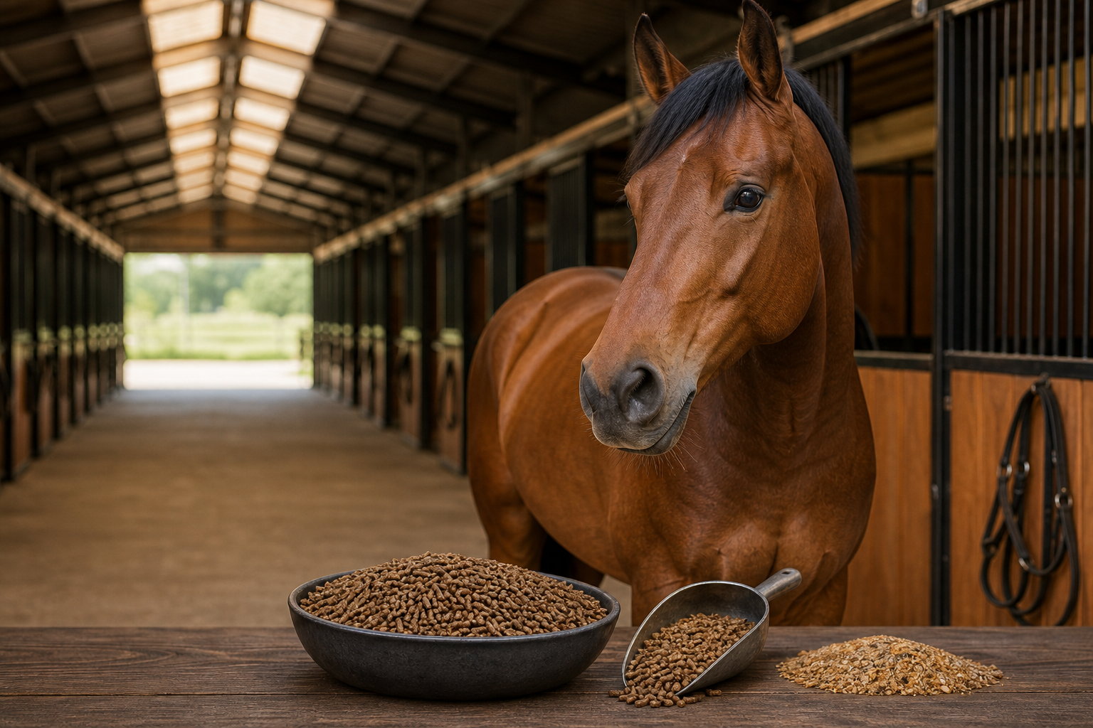 Ração para cavalos com foco em nutrição equina, alta performance e palatabilidade em diferentes fases da vida