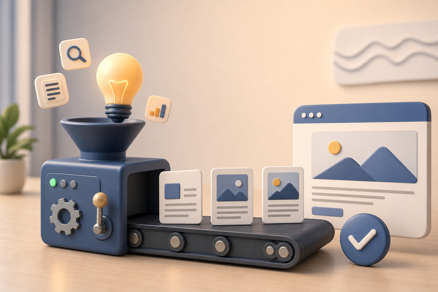Marketing de conteúdo com blog ativo, automação e consistência para empresas